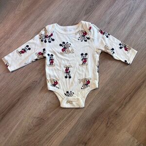 Disney Cream Mickey Mouse One Piece